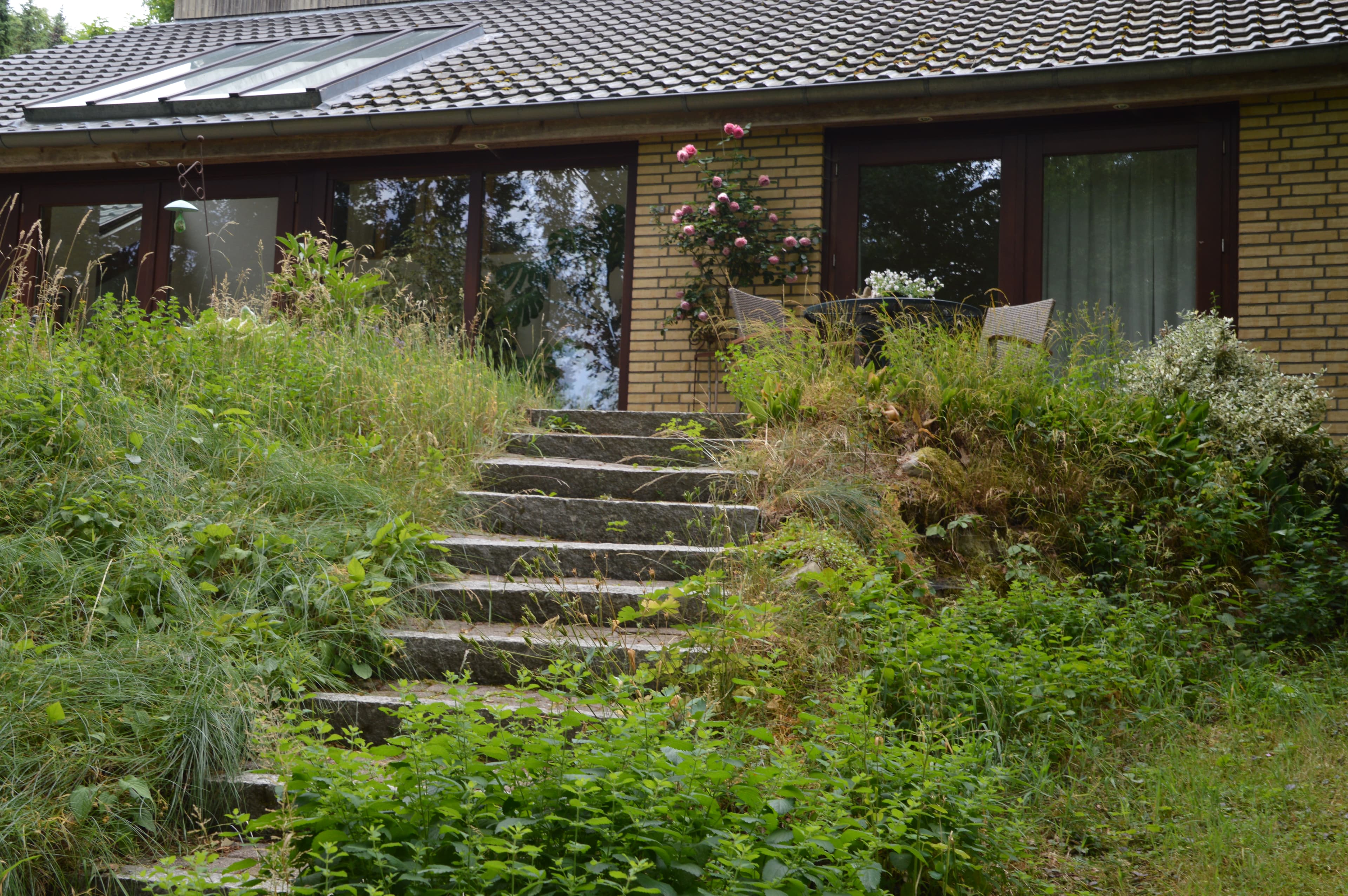 Treppenaufgang zur Ferienwohnung