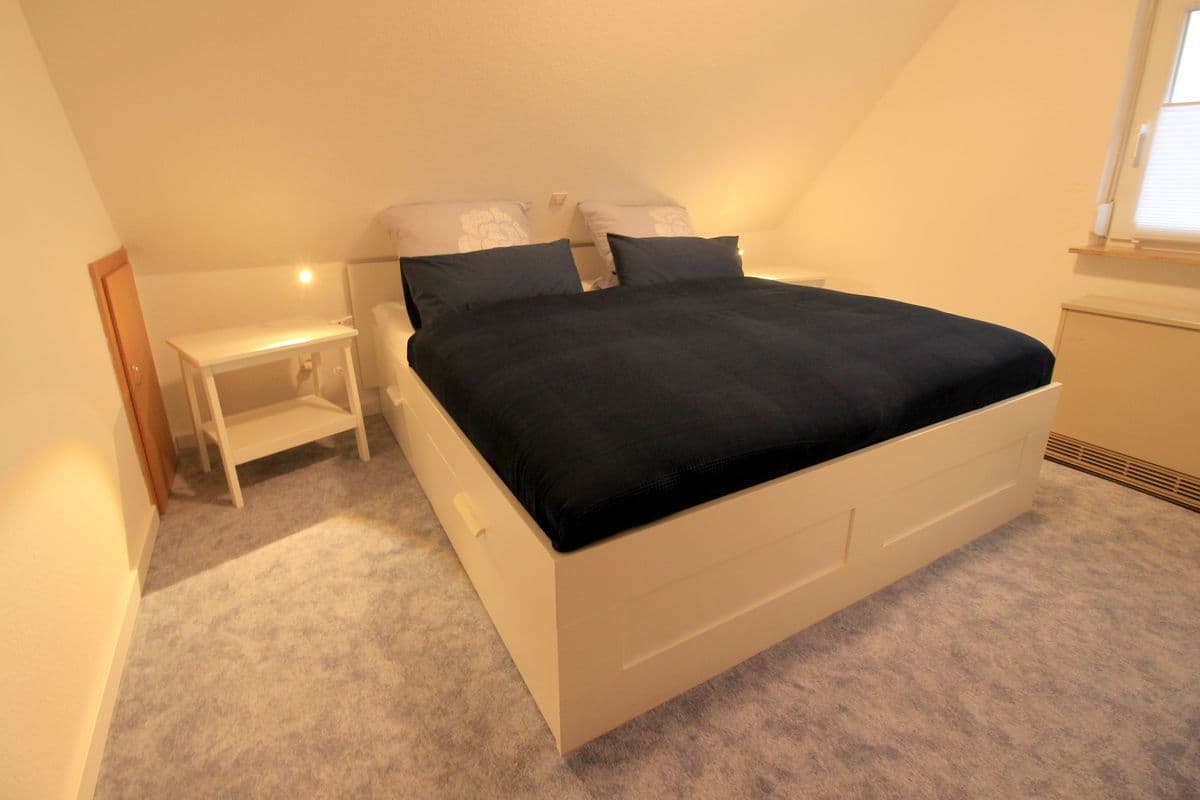 Schlafzimmer im Ferienhaus Waldburg Müden Örtze