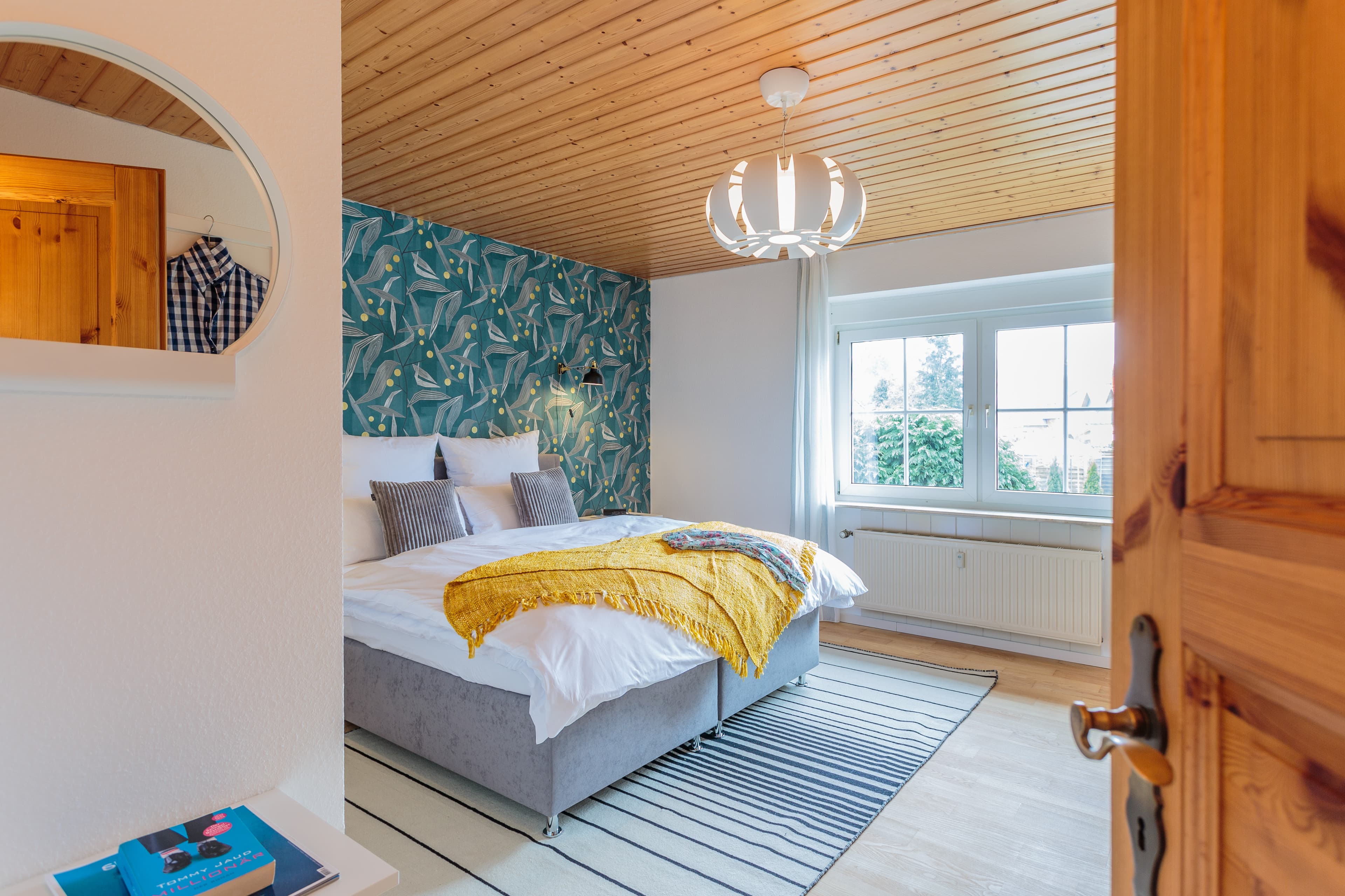 Ferienwohnungen Zedernweg Kann mit 1 Doppelbett oder 2 Einzelbetten ausgestattet werden