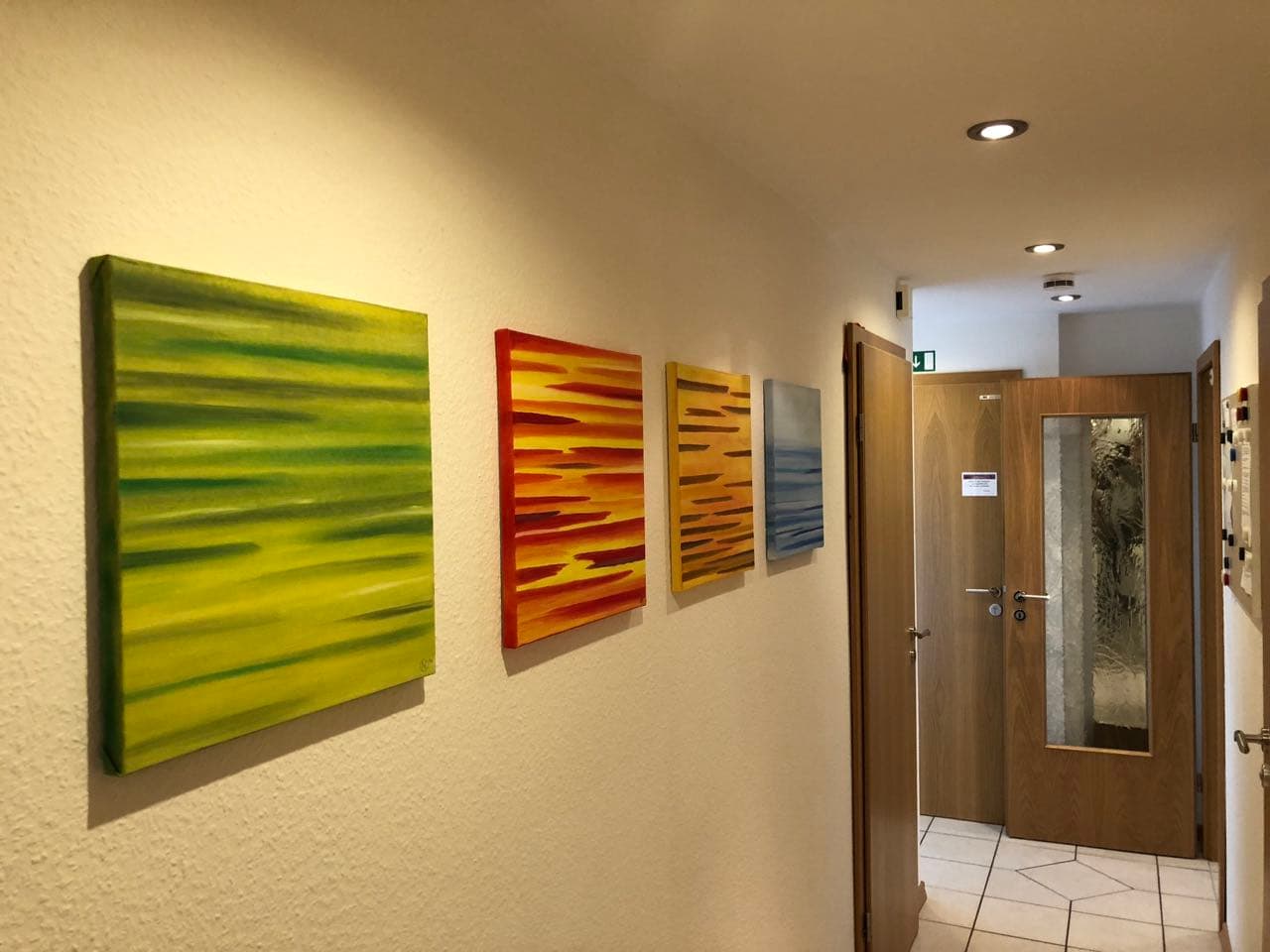 Flur in dem Appartement-im-Rosengarten