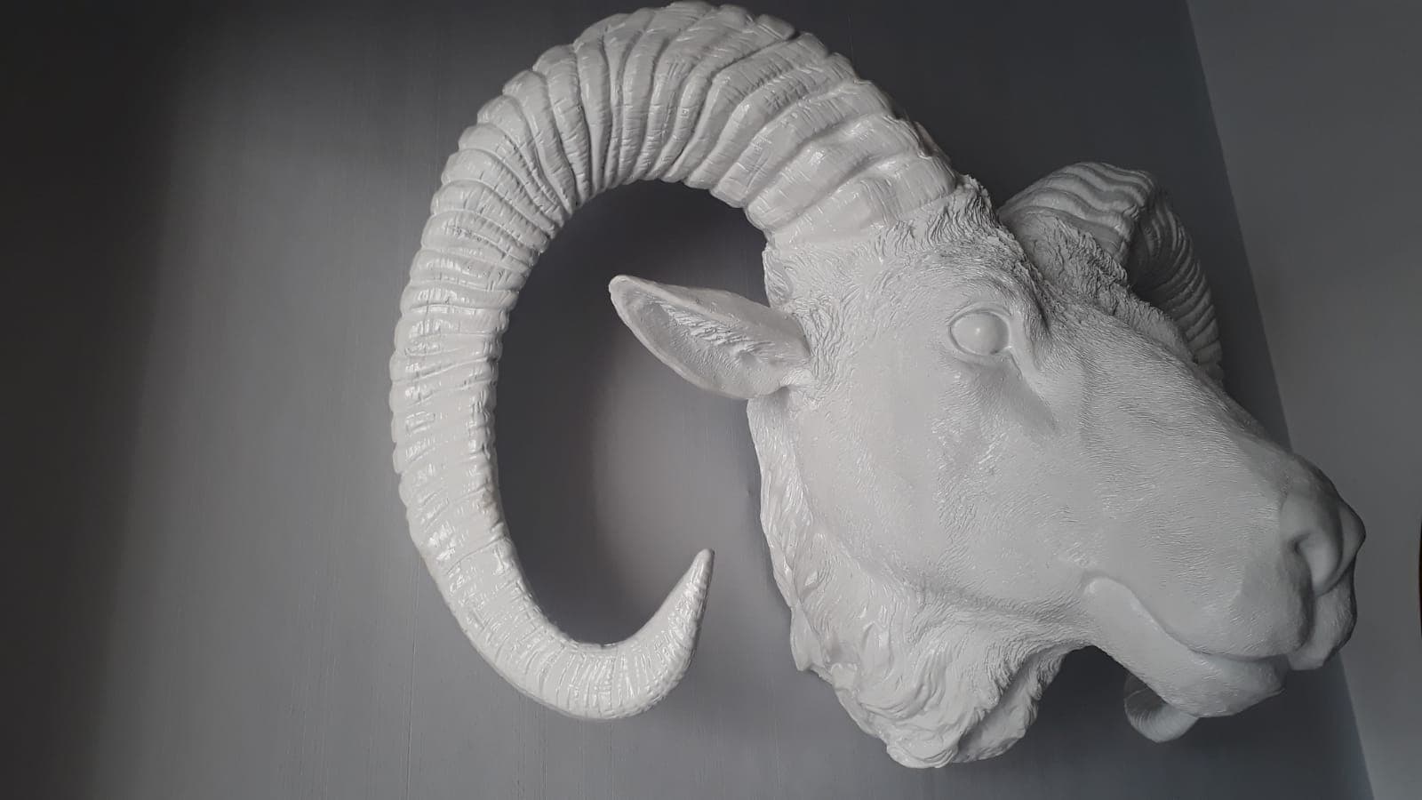 Ferienwohnung Weiße Wolke Eingang Deko