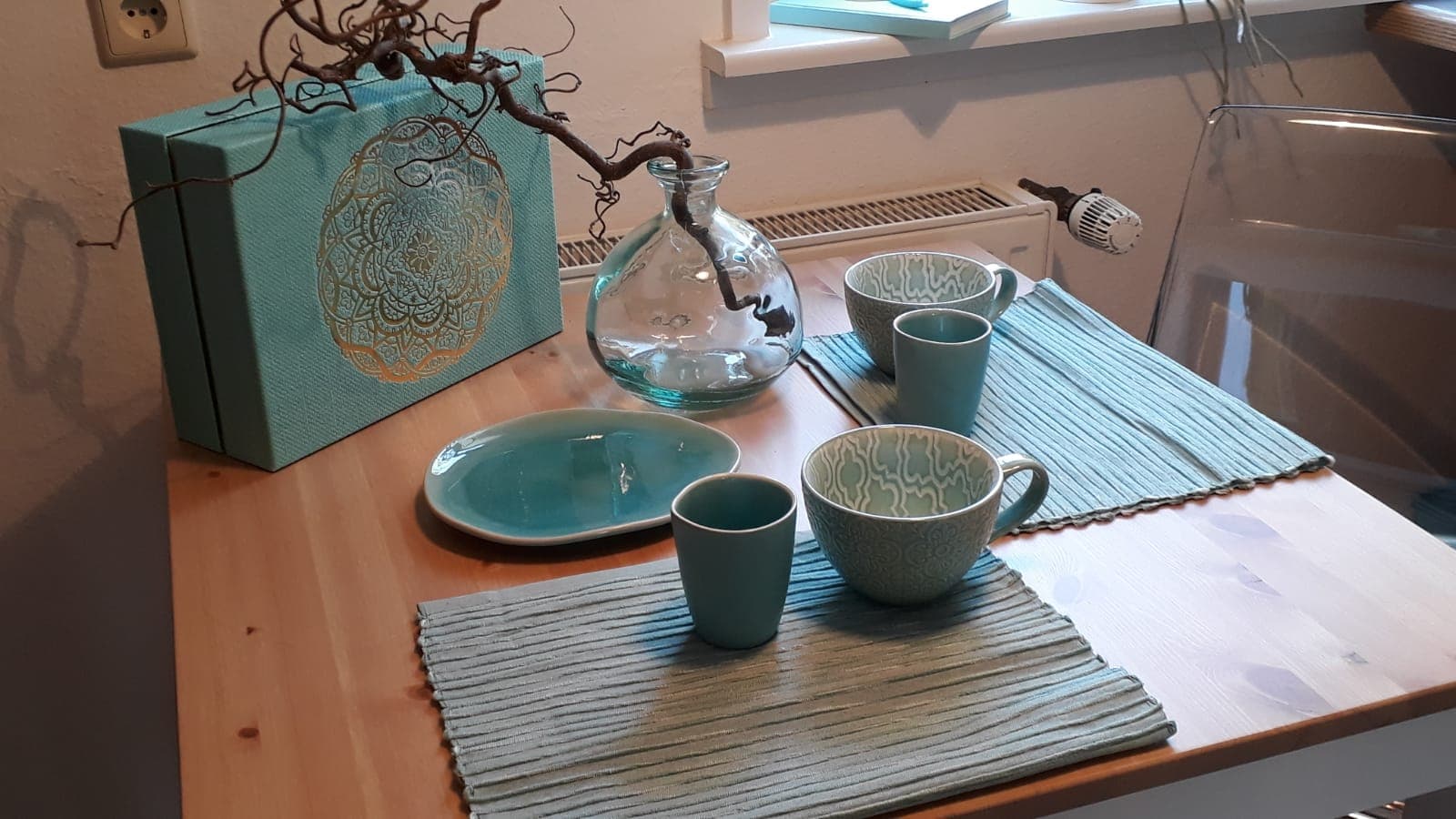 Ferienwohnung Weiße Wolke Frühstück