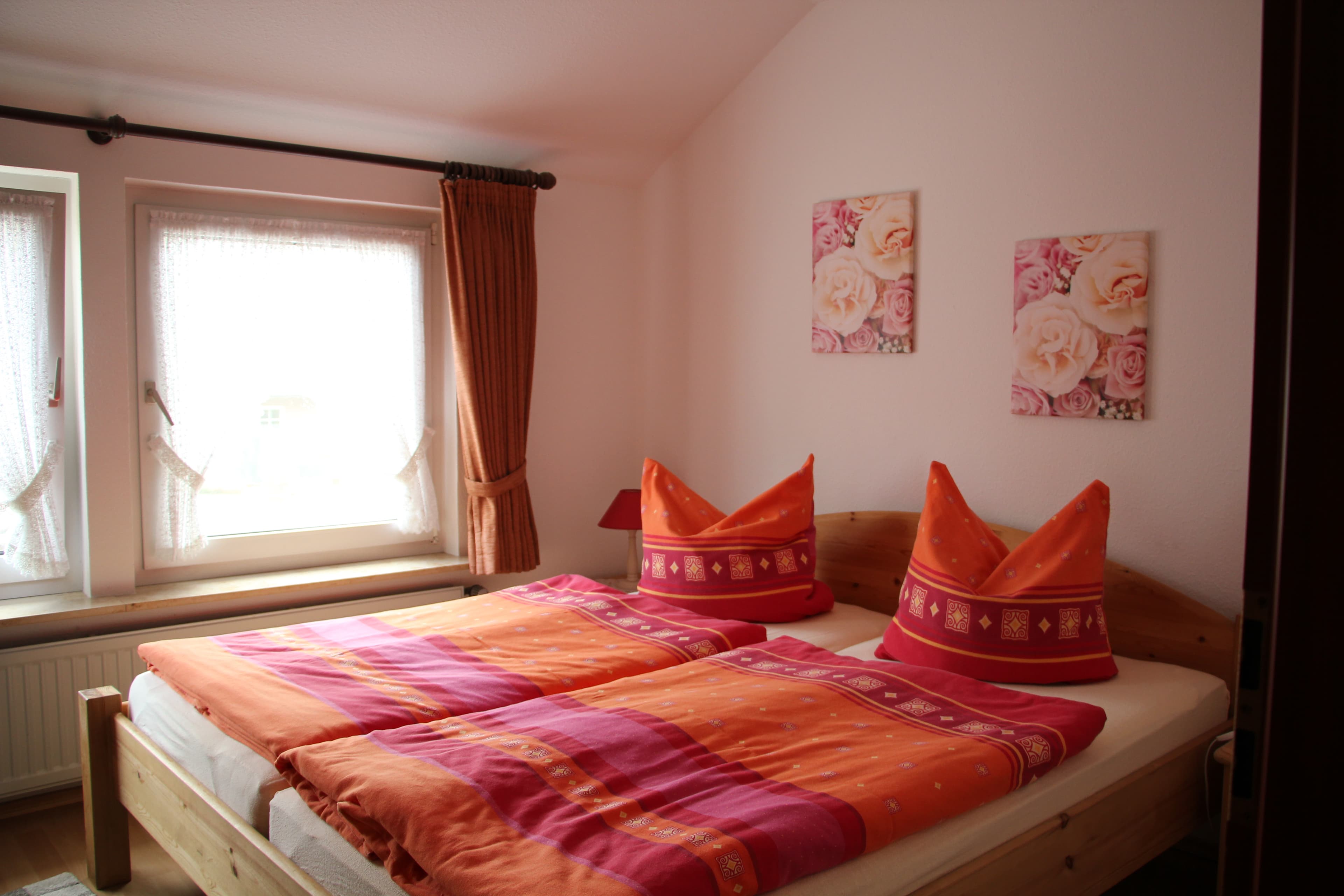 Schlafzimmer des Hof Heitmann in Sahrendorf