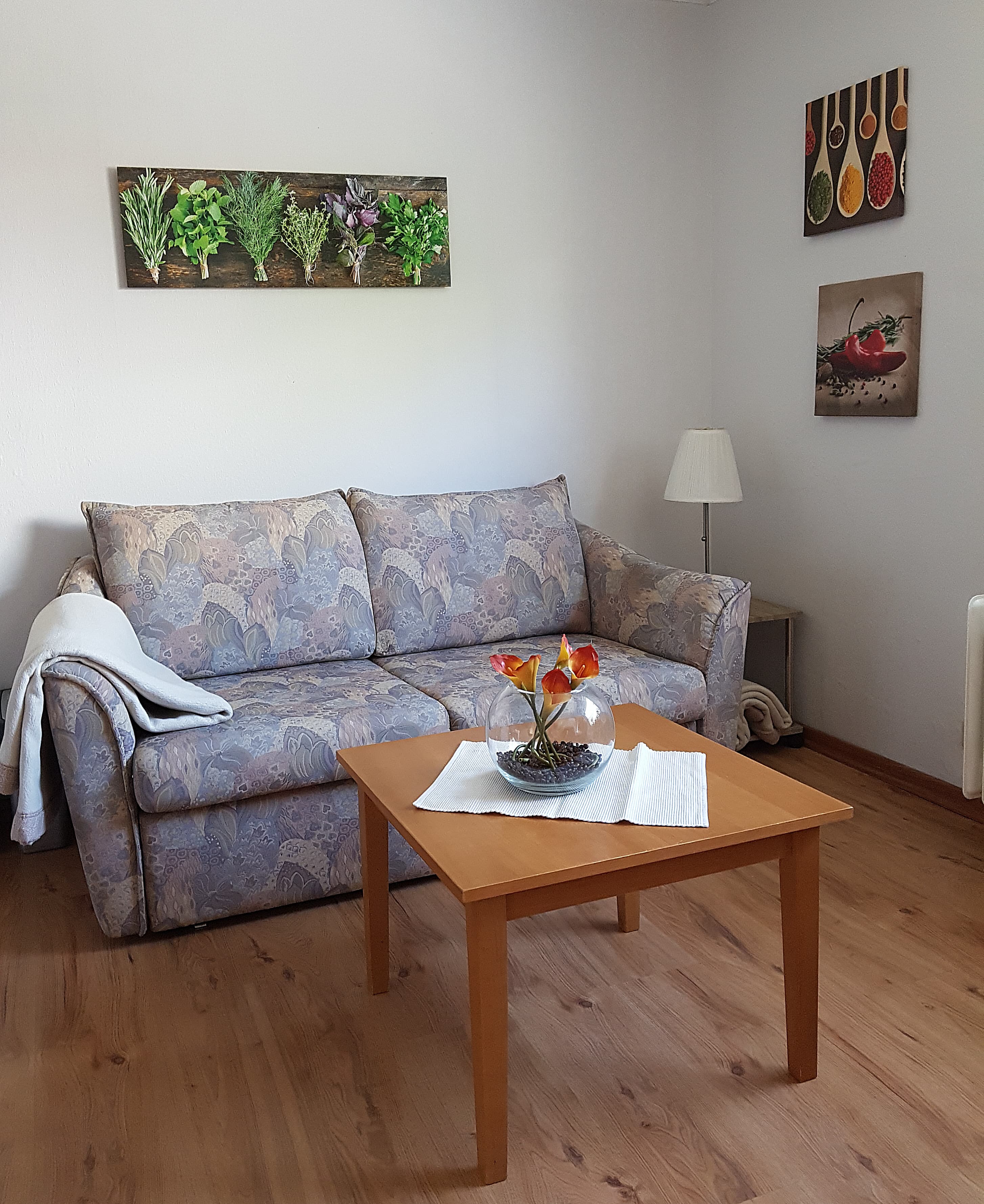 Wohnküche in der Ferienwohnung Fritz Dreyer in Celle