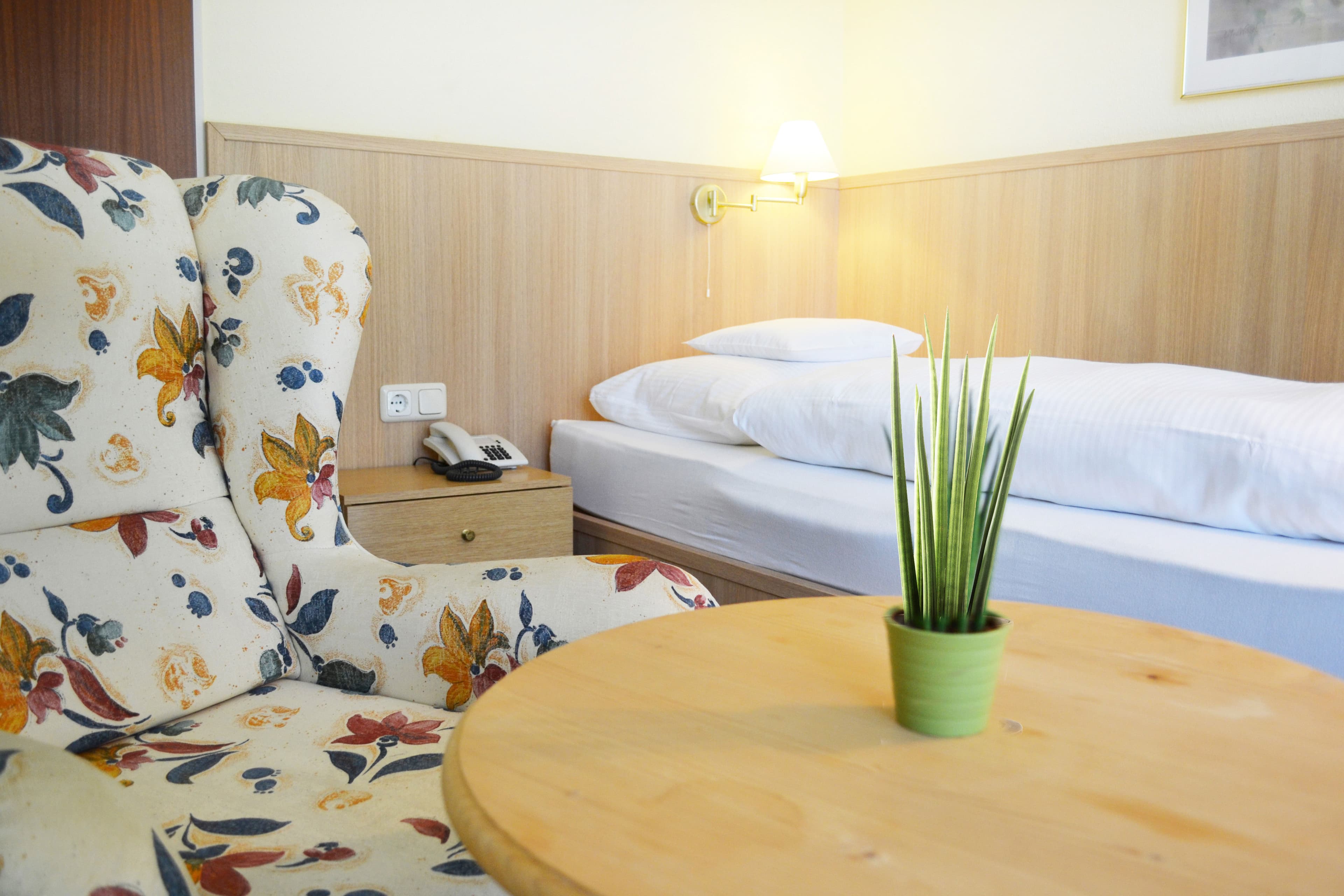 Einzelzimmer in den Forest Apartments & Rooms in Bad Bevensen