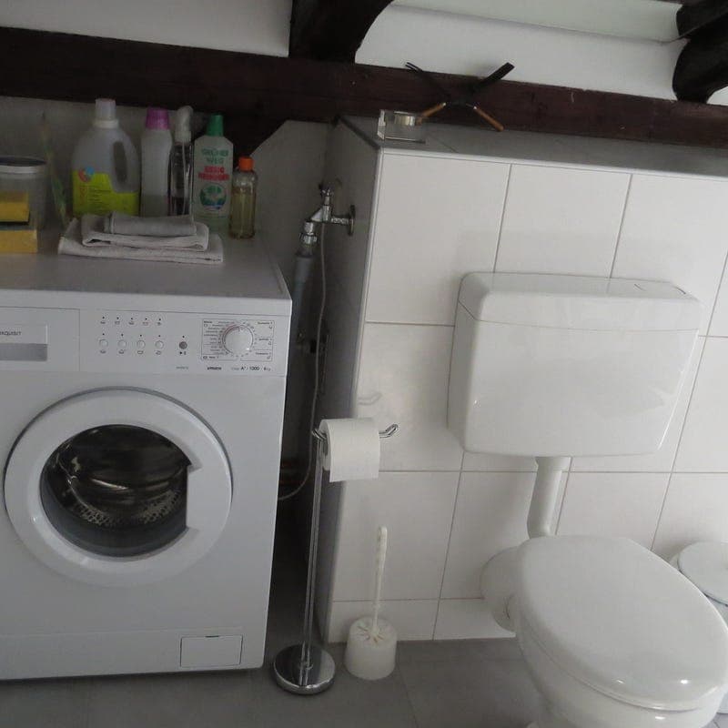 Badezimmer in der FeWo Museum in Bad Bodenteich