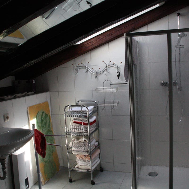 Badezimmer in der FeWo Museum in Bad Bodenteich