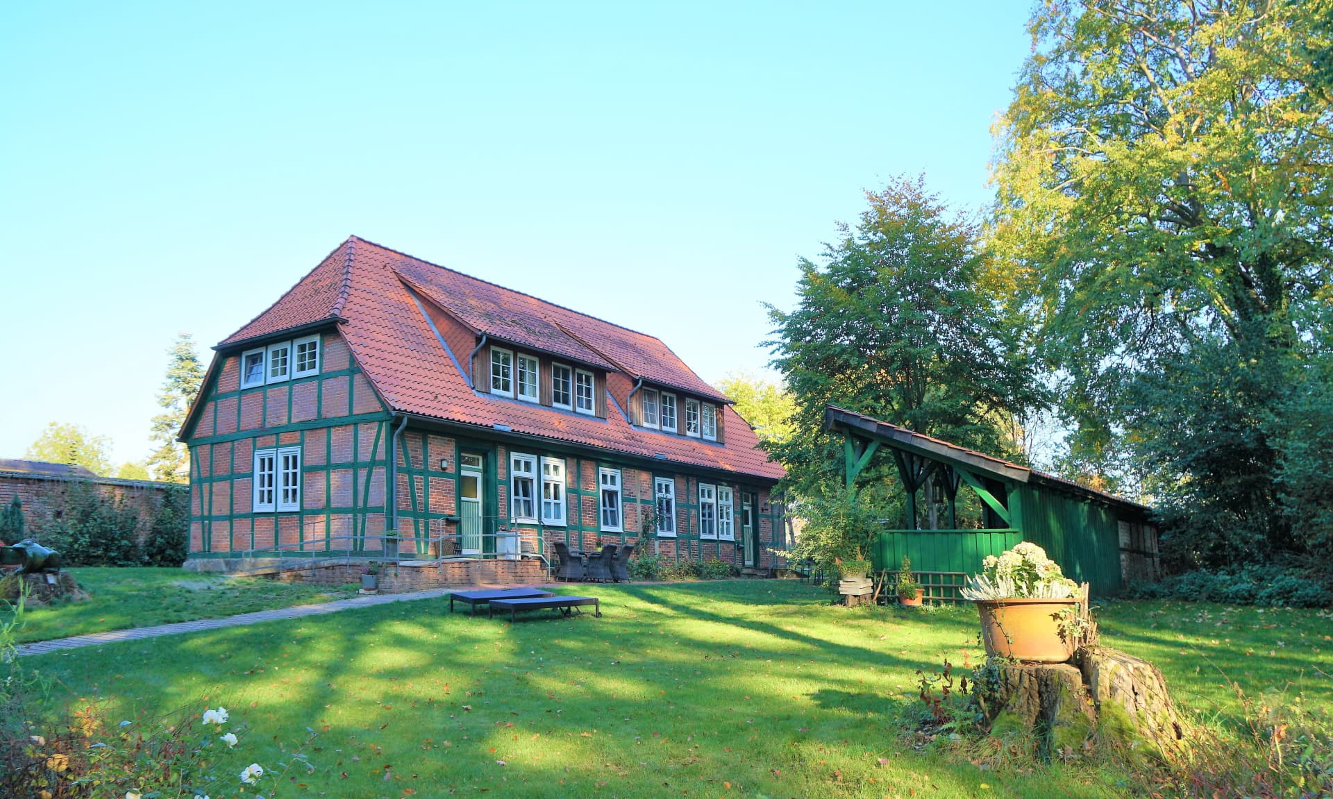 FeWo 1 bis 4 im Großen Fachwerkhaus.