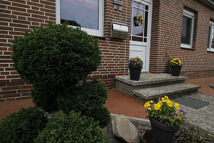 Eingang zur Ferienwohnung Ahrens in Müden Örtze