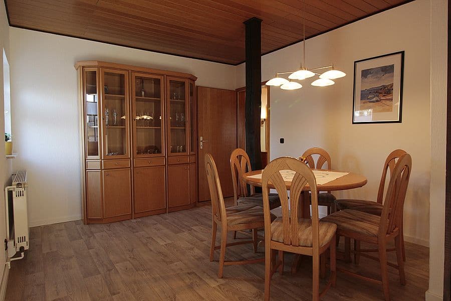 Essecke in der Ferienwohnung Ahrens Müden Örtze