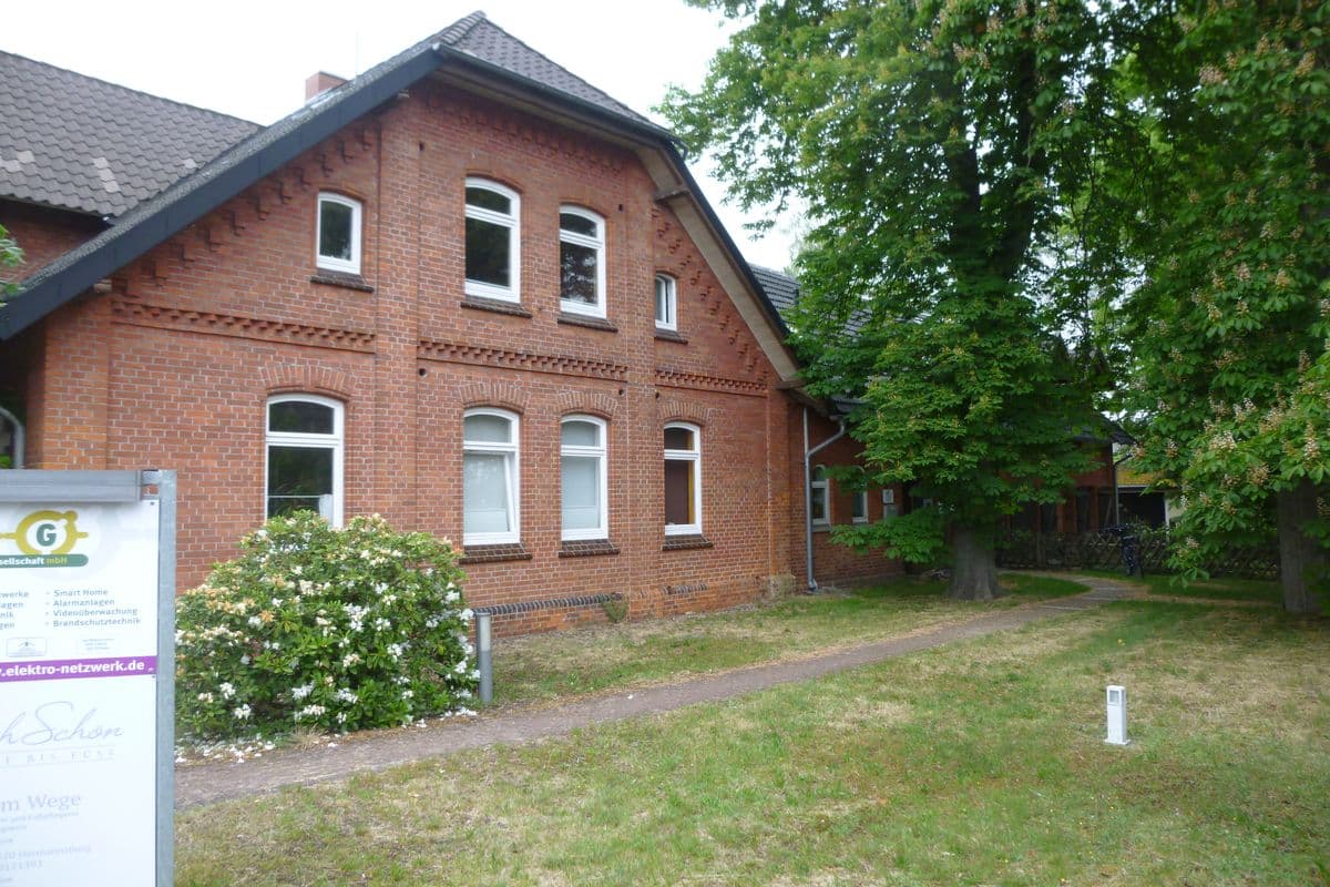 Außenansicht der Ferienwohnung The Old Heroes Flat in Hermannsburg