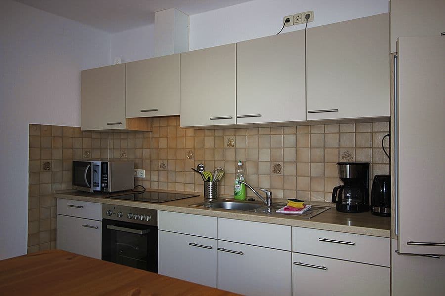 Küche in den Ferienwohnungen Peters in Müden