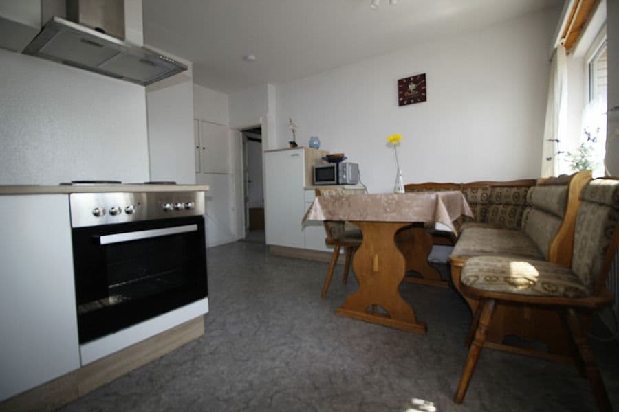 Küche in den Ferienwohnungen Peters in Müden