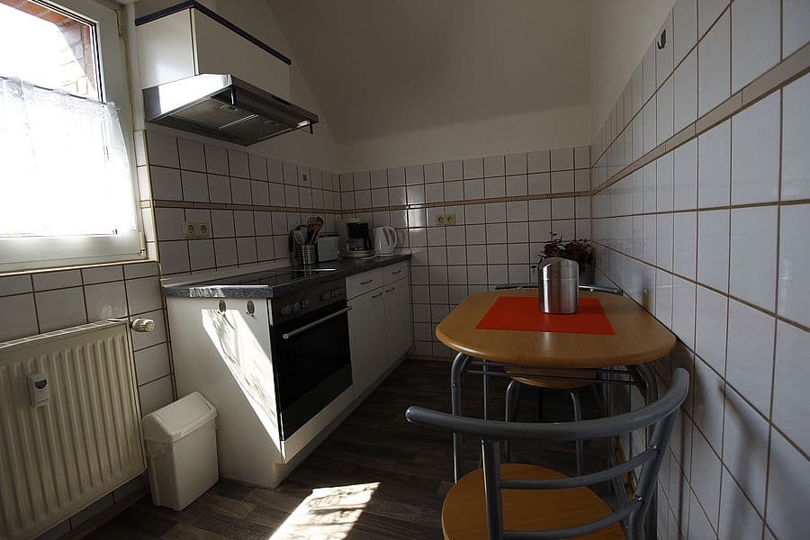 Küche in den Ferienwohnungen Peters in Müden