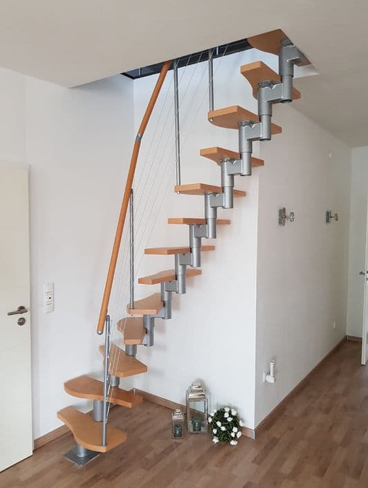 Treppe in der Ferienwohnung Engelmann-Beck in Hanstedt