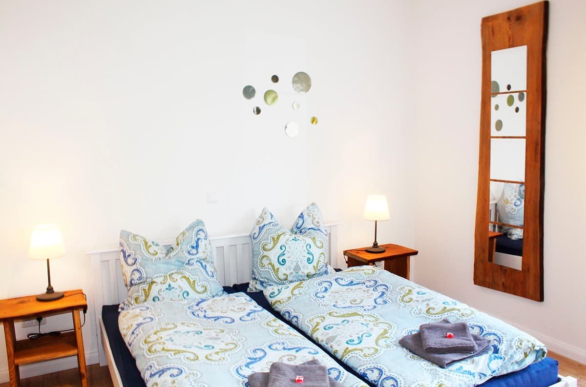 Schlafzimmer in der Fewo Helmsstraße in Ebstorf