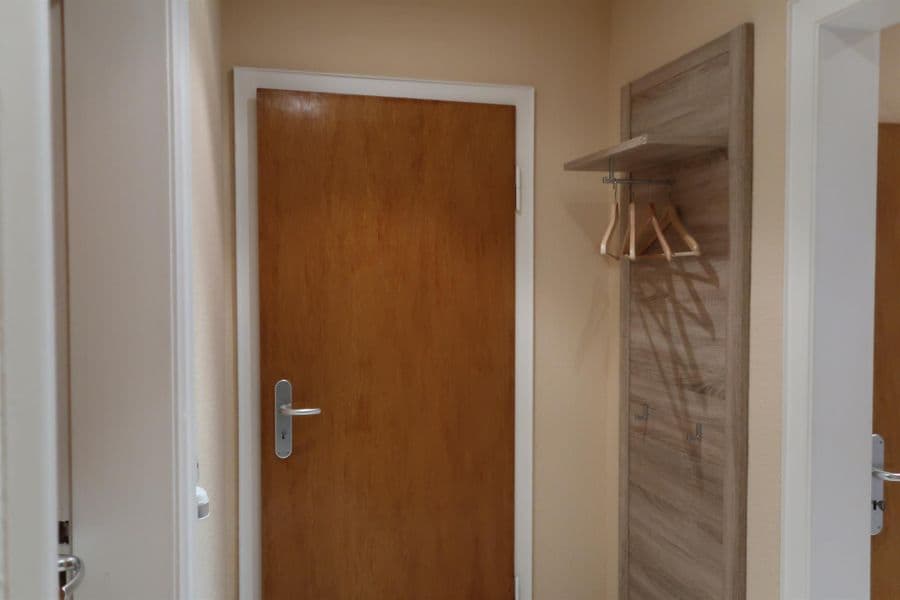Die Gaderobe in der Ferienwohnung Wildung in Lüneburg