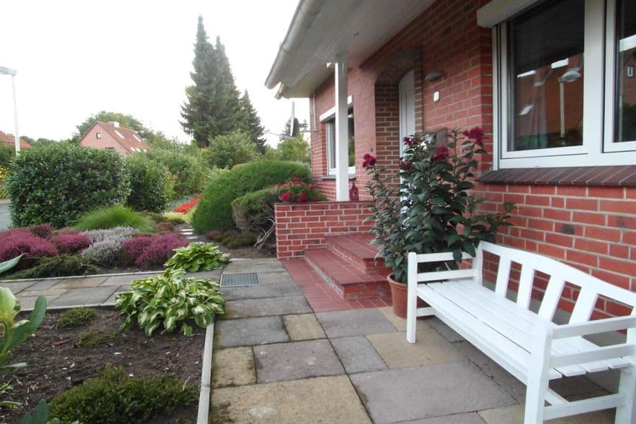 Der Eingang der Ferienwohnung Wildung in Lüneburg