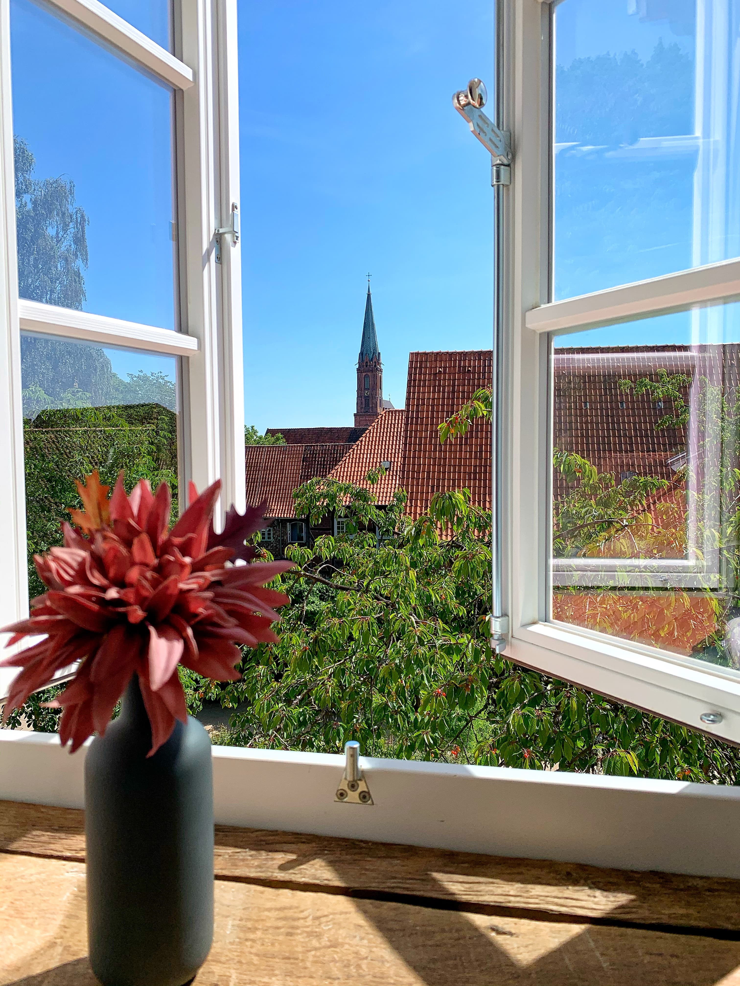 Ausblick aus dem Hotel Wyndberg Lüneburg