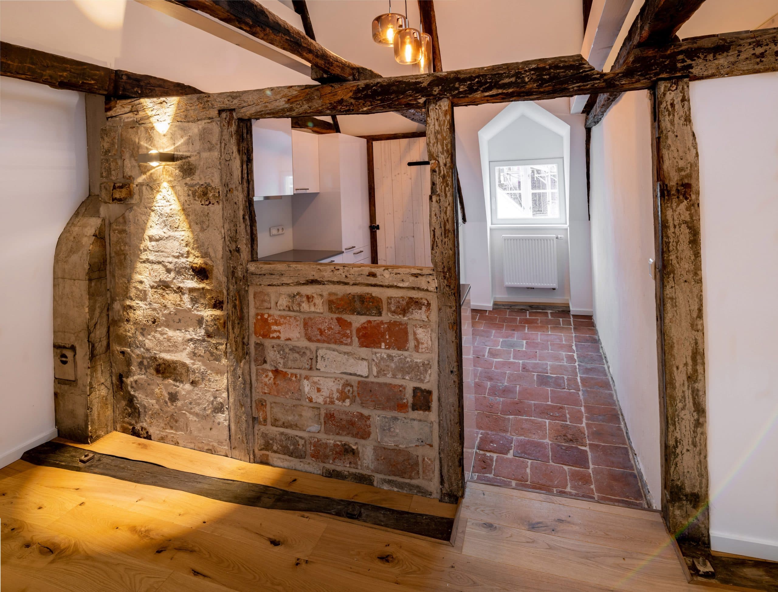 Ku¨che in der Michaelis Suite in Lüneburg