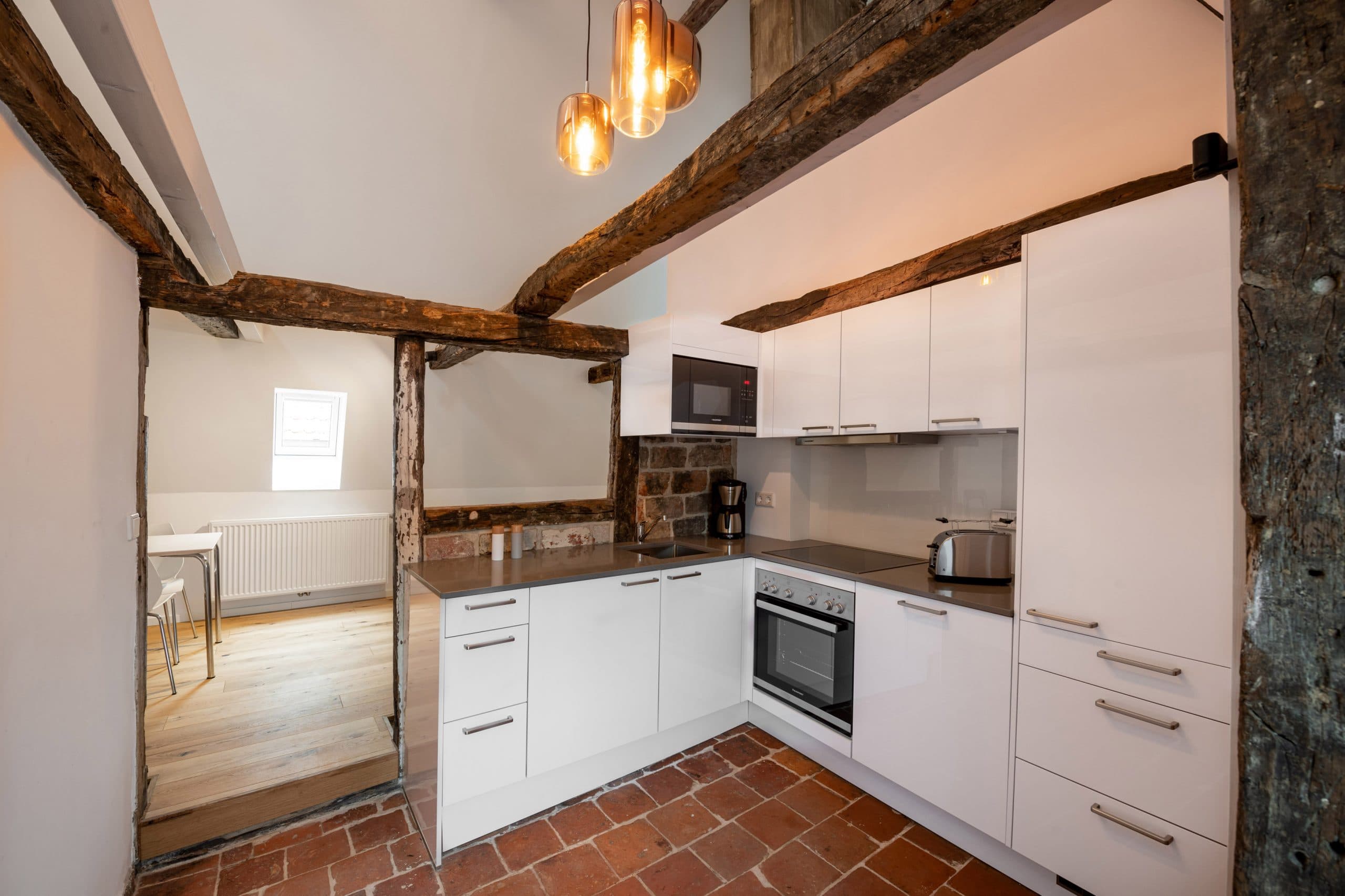 Ku¨che in der Michaelis Suite in Lüneburg