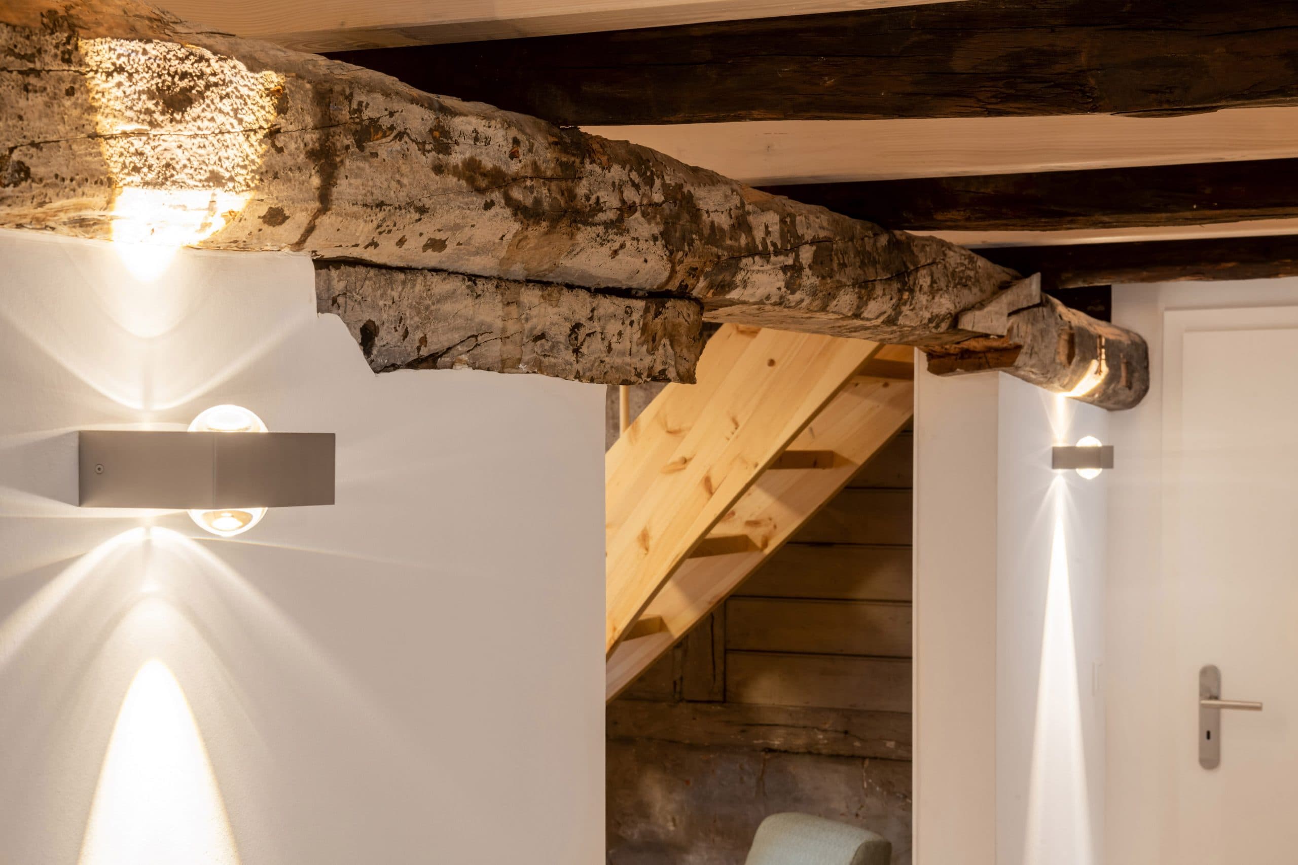 Treppe in der Michaelis Suite in Lüneburg