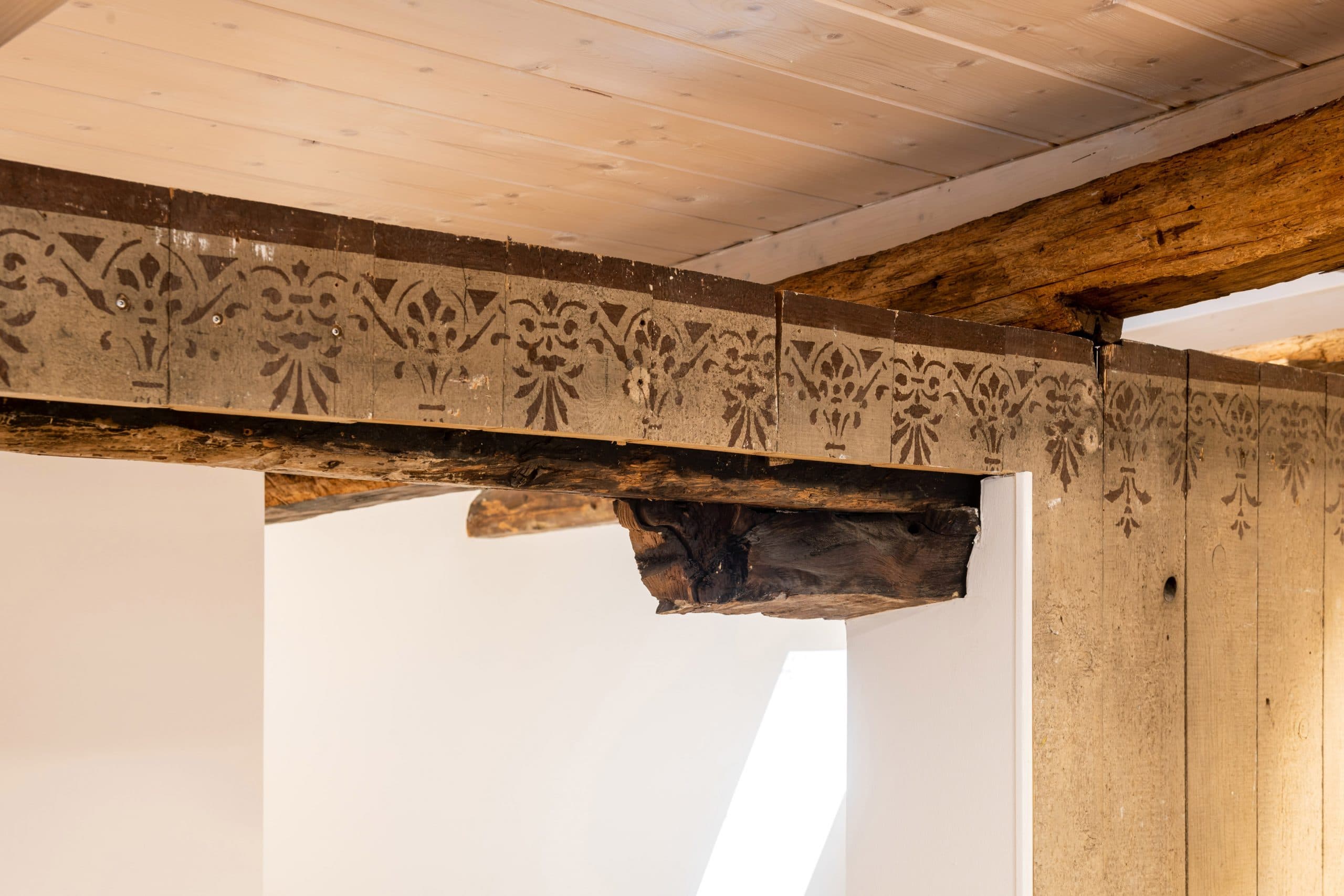 Malereien in der Michaelis Suite in Lüneburg