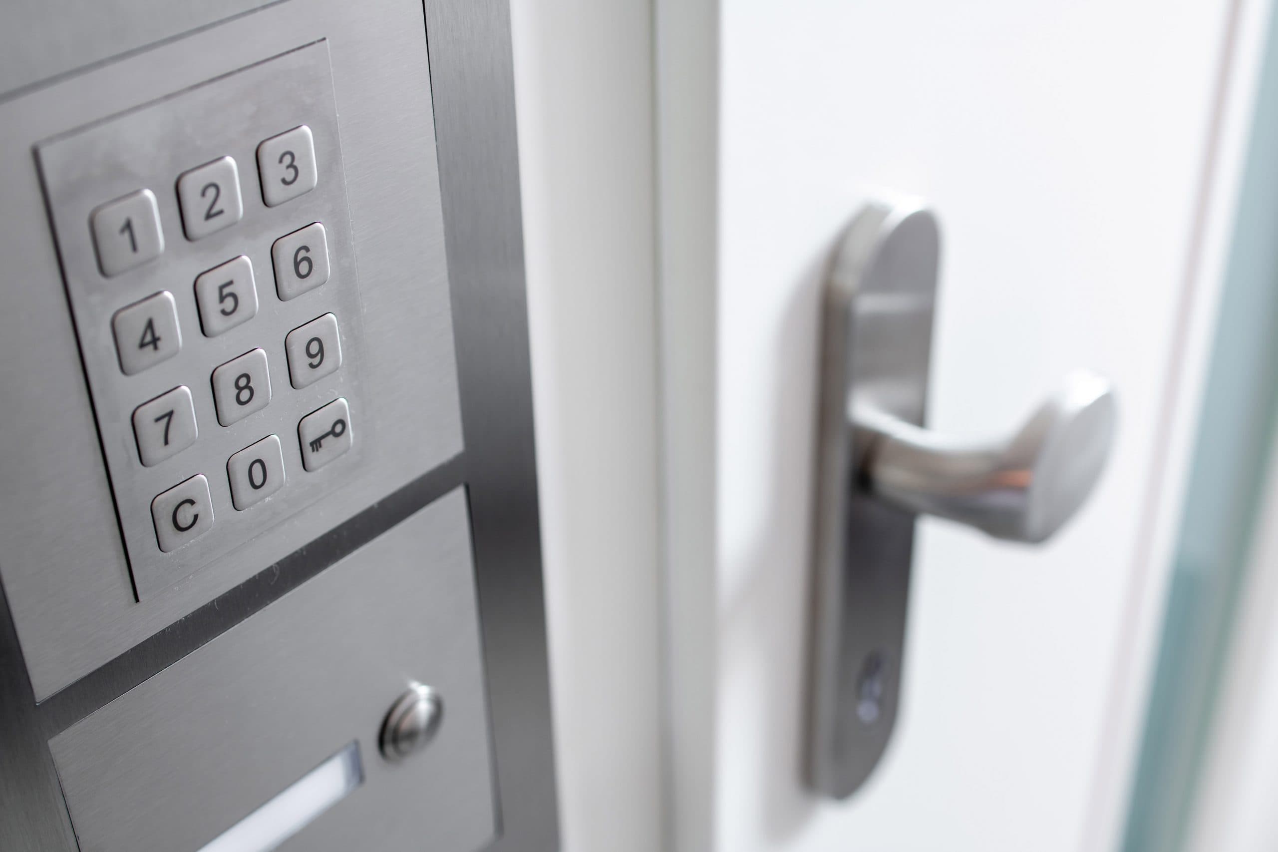 Sicherheitscode in der Michaelis Suite in Lüneburg