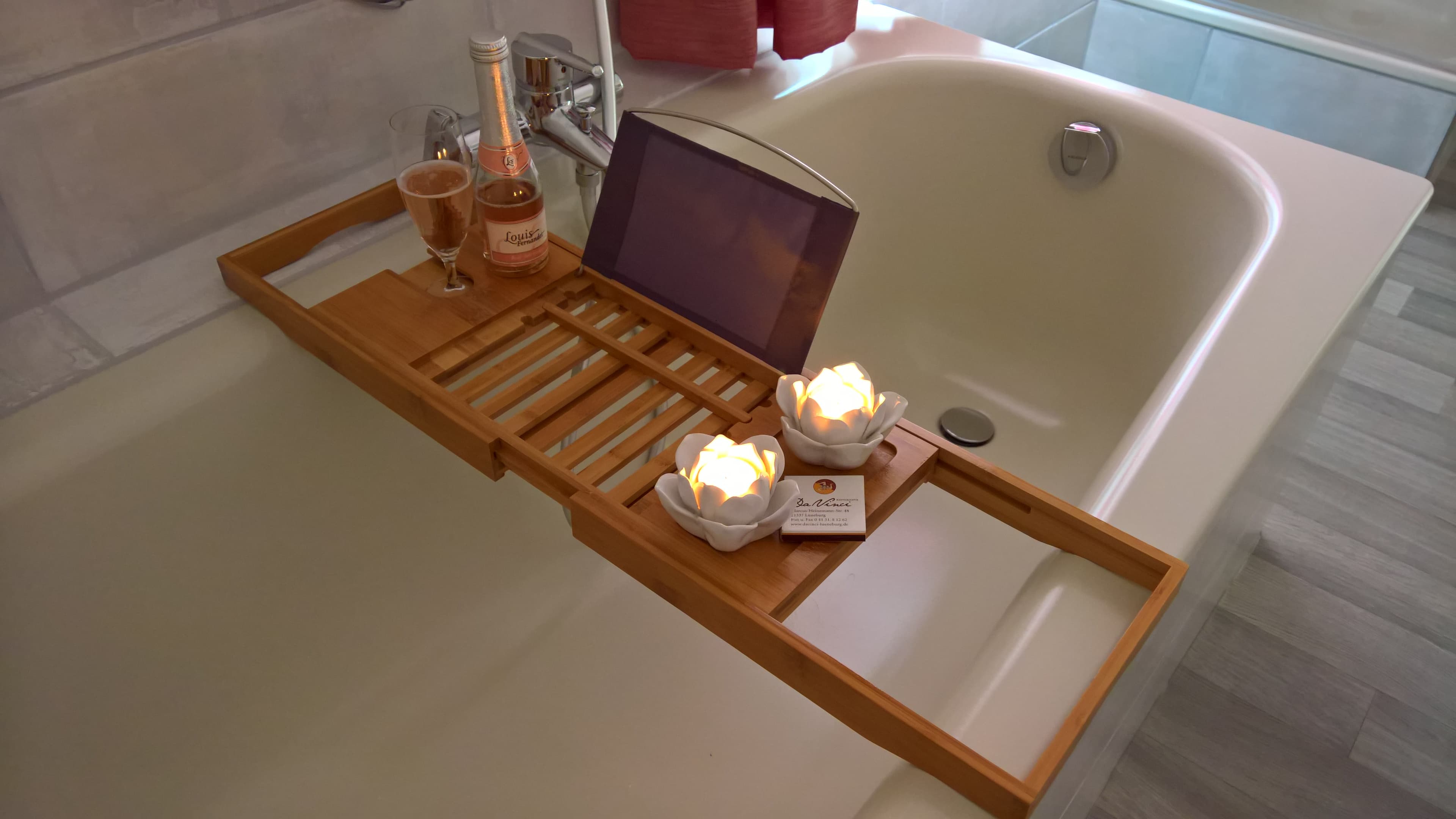 Badewanne in der Ferienwohnung Zerbe in Lüneburg