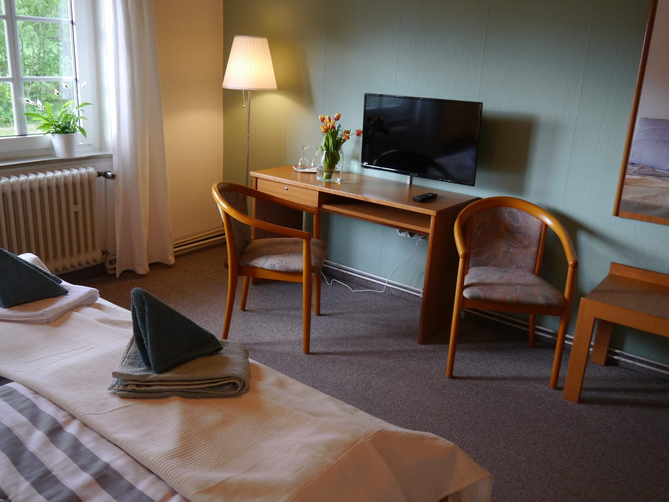 Doppelzimmer Gasthaus im Alten Bahnhof Bergen