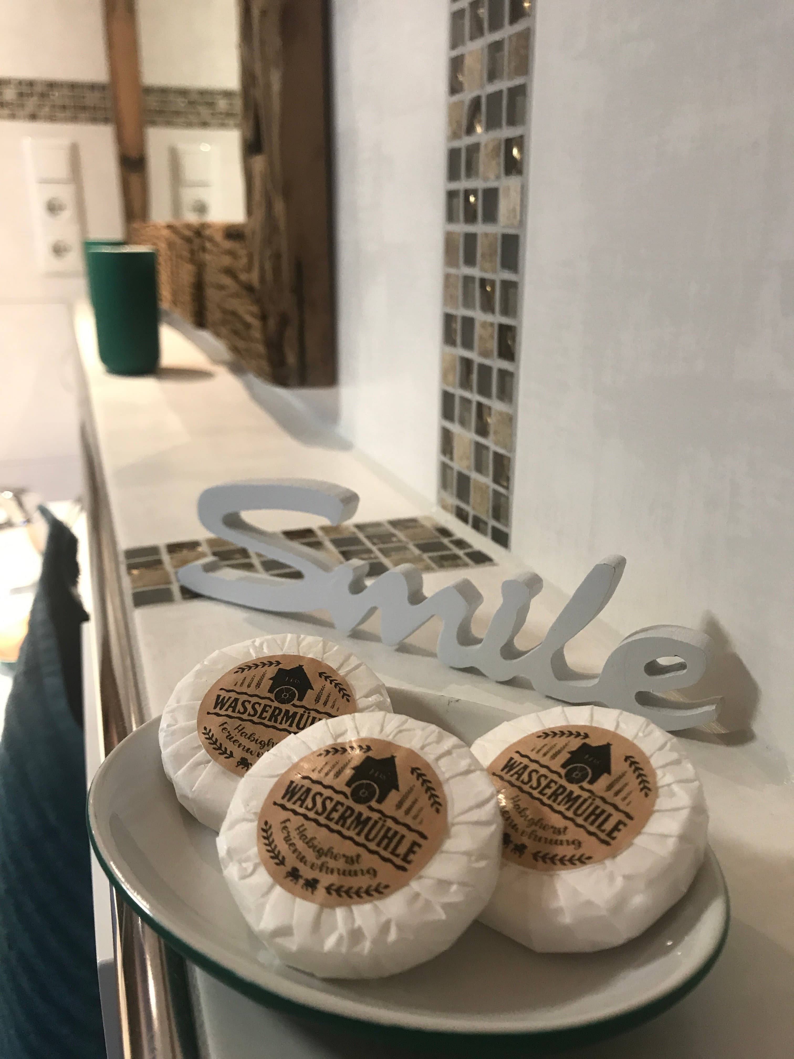 Bad in der Ferienwohnung Wassermühle in Eschede