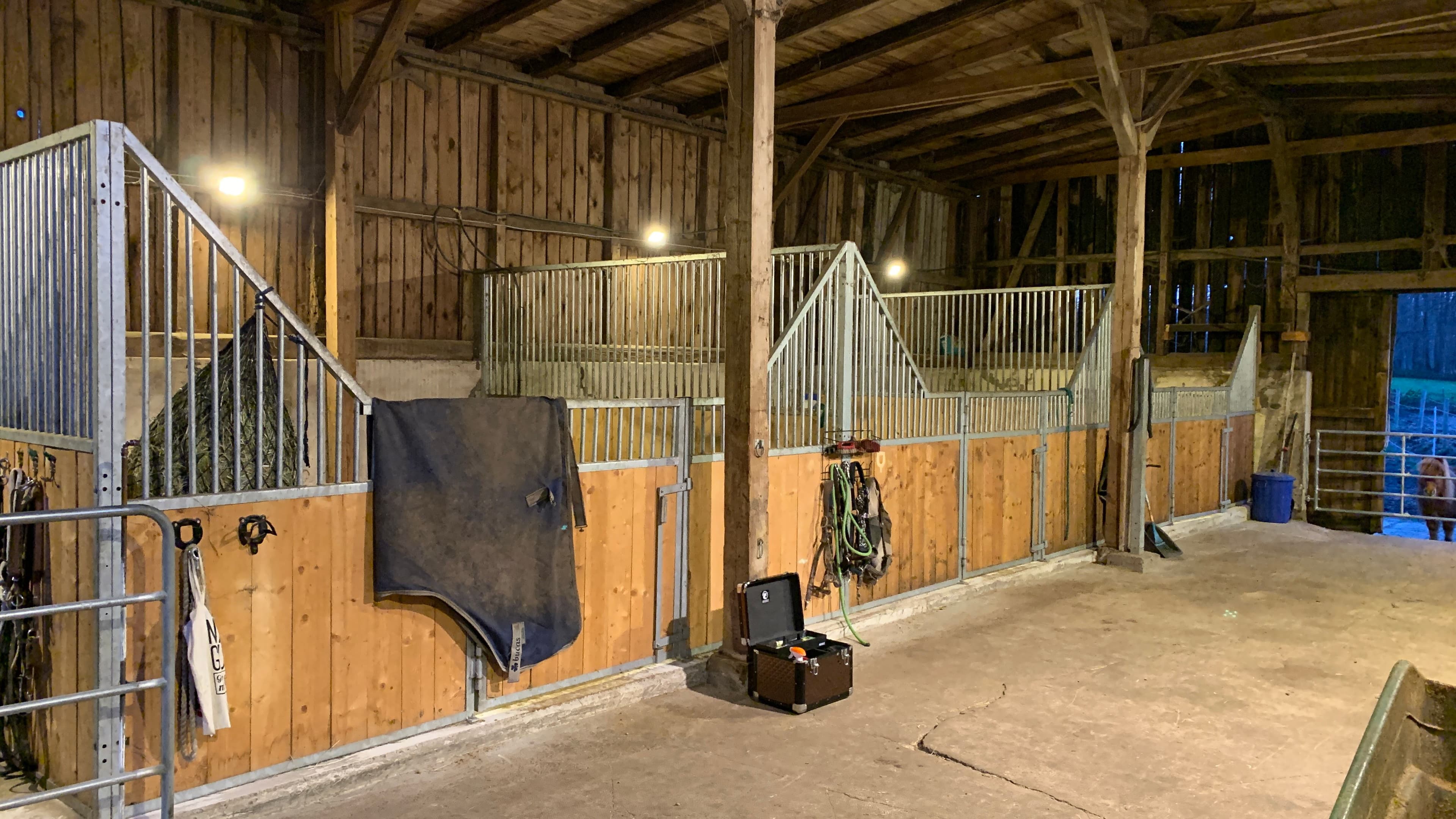 Pferdestall der Ferienwohnung Wassermühle in Eschede