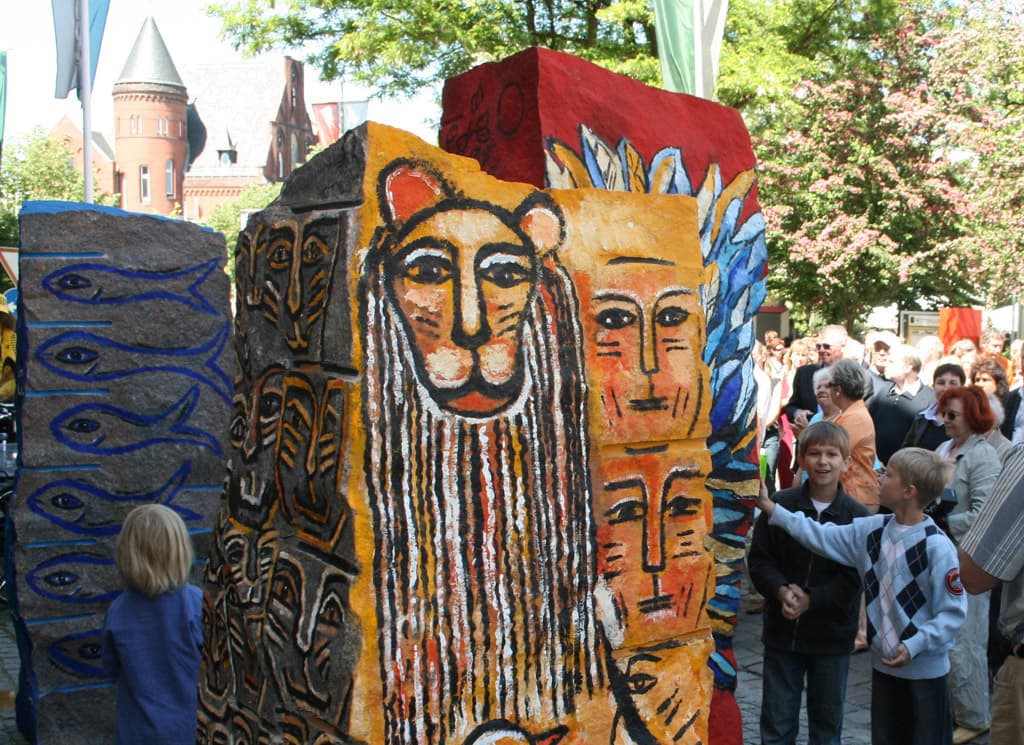 Durch Uelzen führt der Weg der Steine