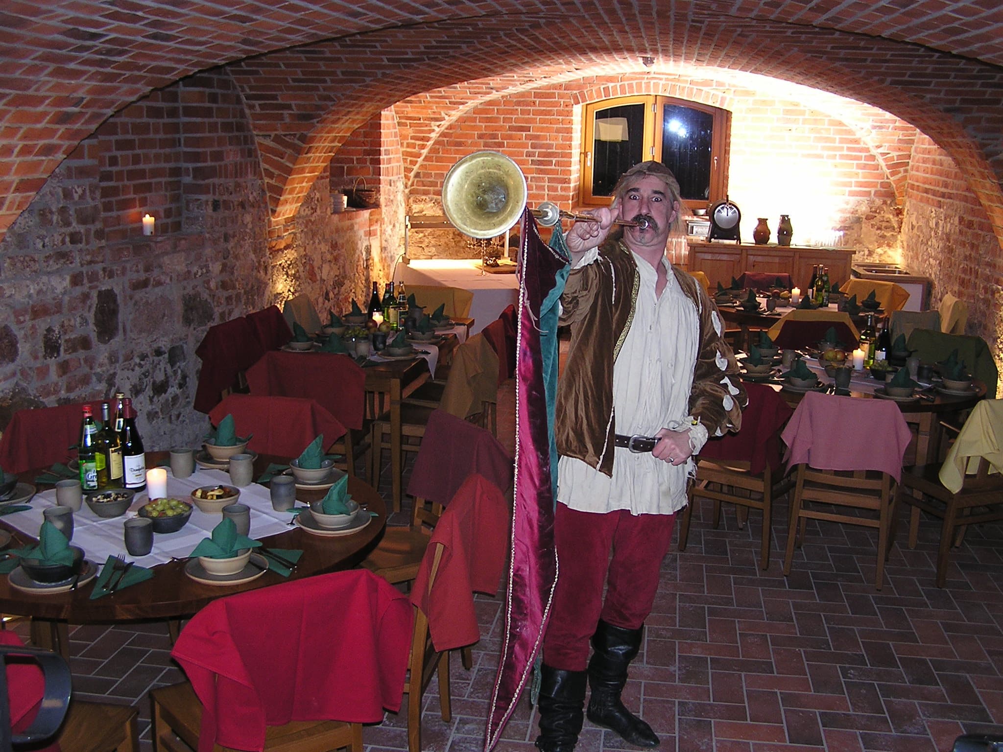 Mittelalterliches Bankett Brauhaus