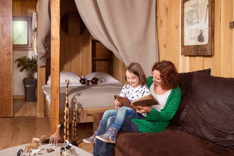 Übernachtung im Serengeti Park