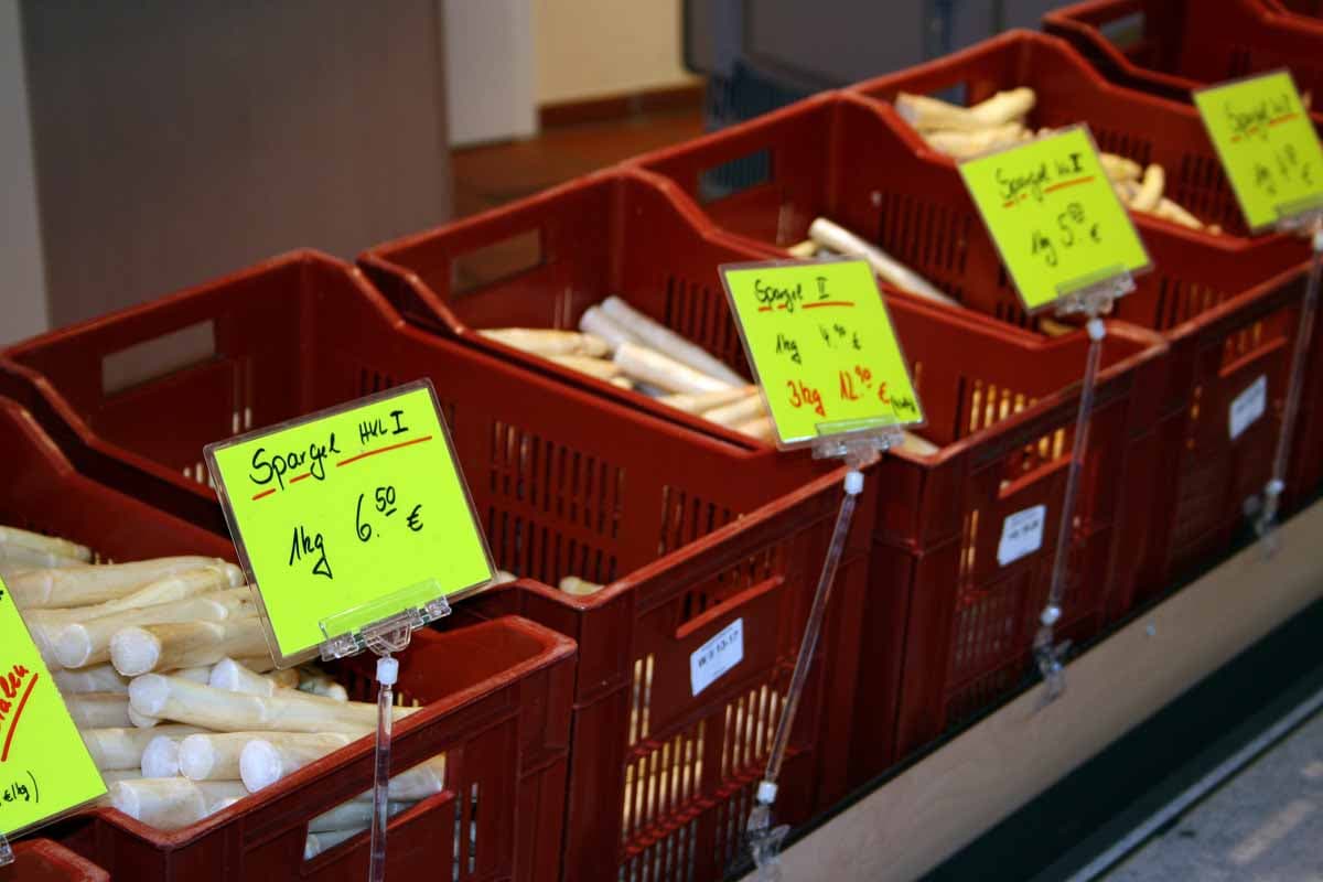 Spargel aus der Lüneburger Heide