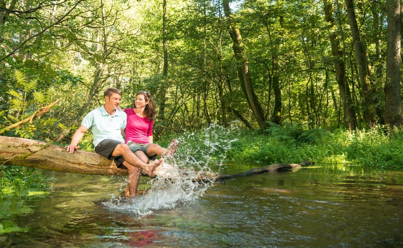 barfuss wandern macht spass