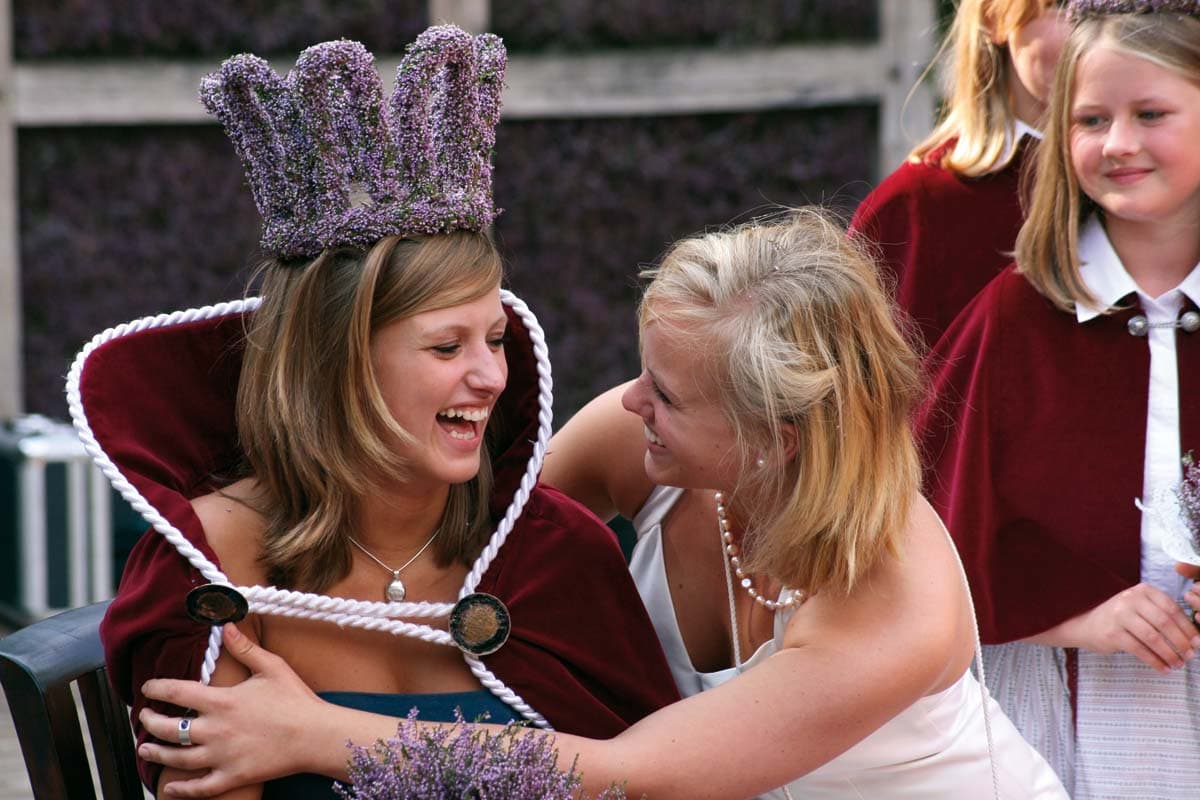 Krönung der Heidekönigin Schneverdingen in der Lüneburger Heide