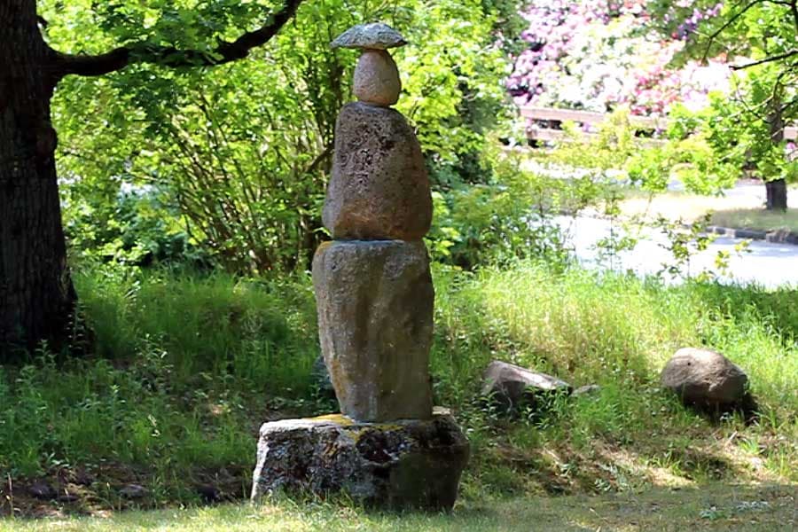 Feldsteine, steinkunst, steine, lüneburger heide
