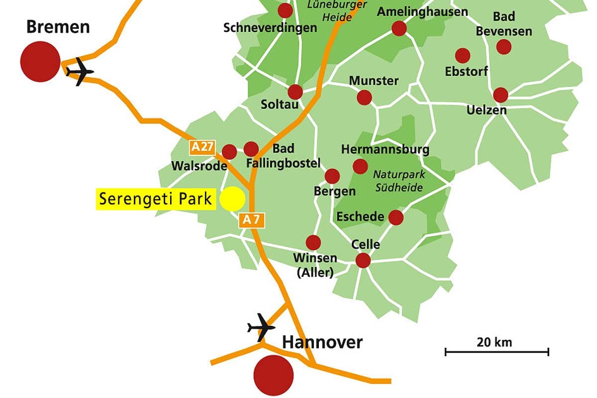 Serengeti Park Uebernachtung