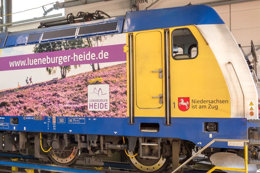 Ausflug mit der Bahn in die Lüneburger Heide