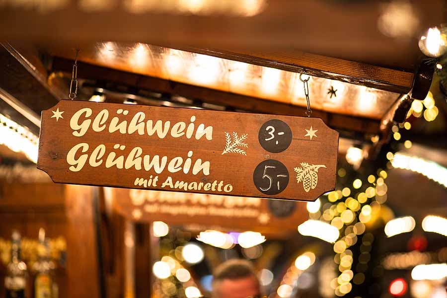 Weihnachtsmarkt Lüneburger Heide Glühweinstand