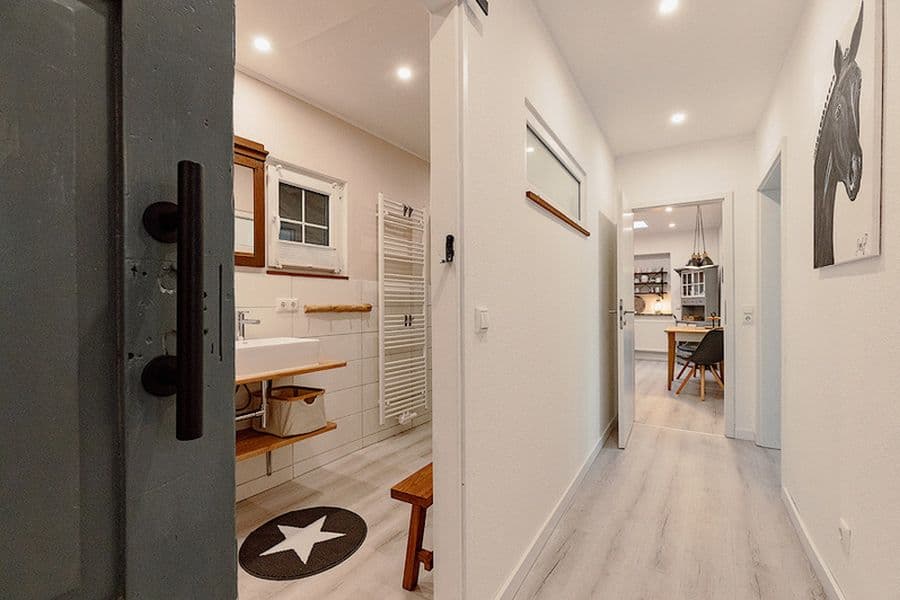 Moderne fewo auf dem bauernhof