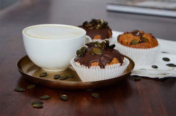 Kürbis Muffin
