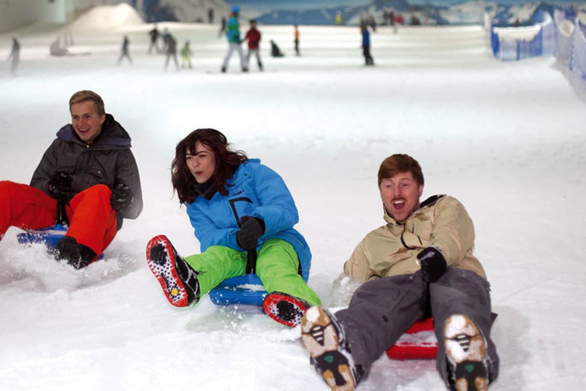 Skihalle SnowWorld in Bispingen auch zum rodeln