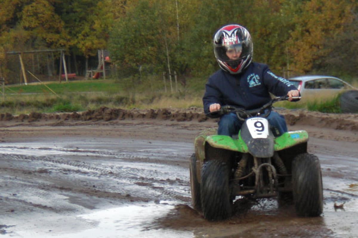 bispingen hat eine quad bahn