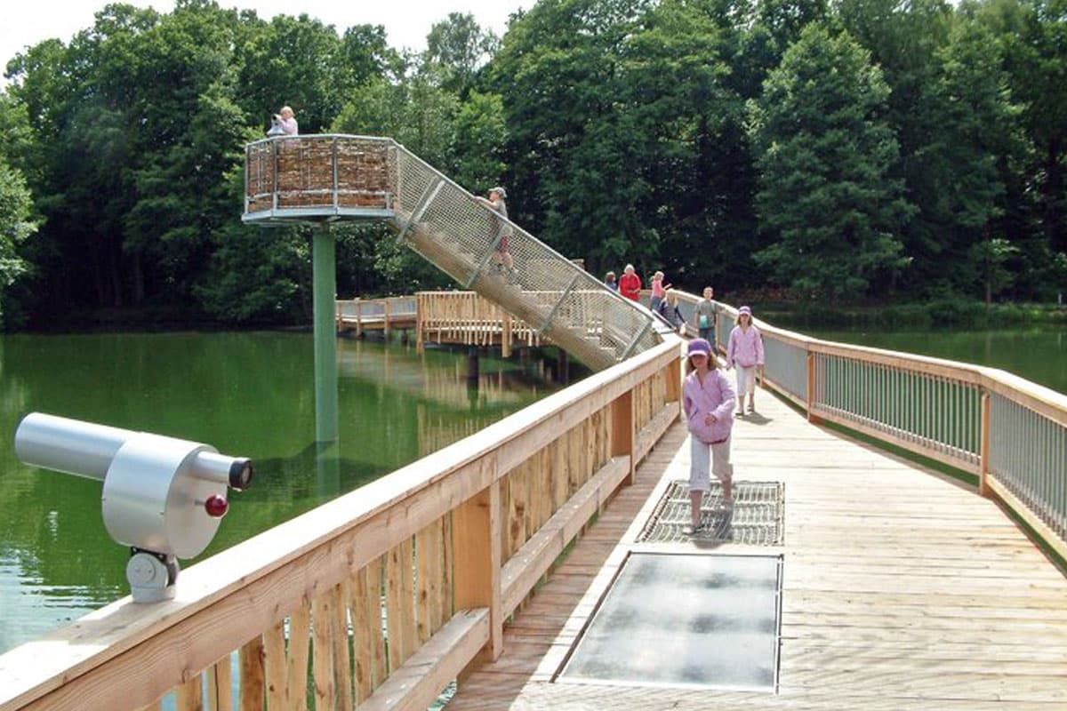 Steg im otter zentrum hankensbüttel