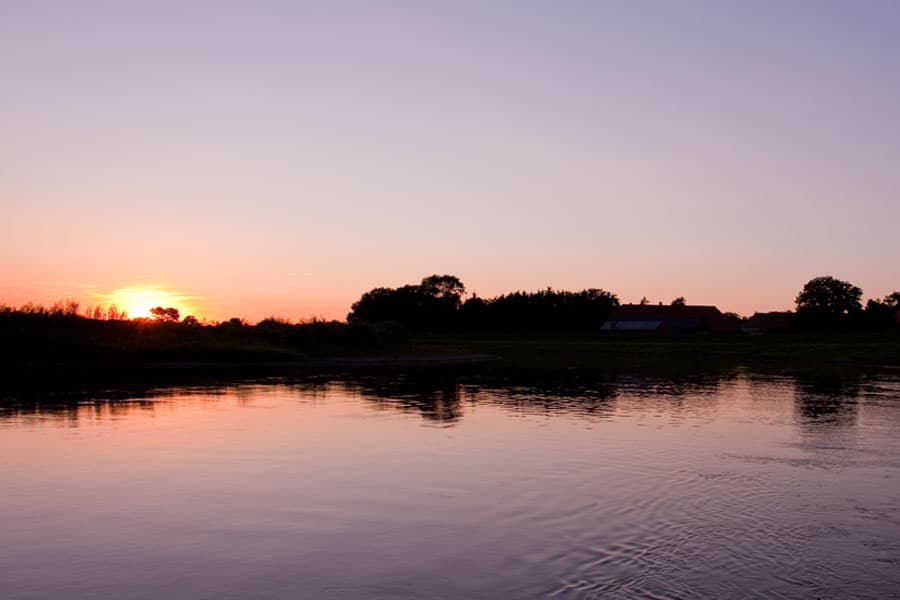 Kanu fahren auf der Aller