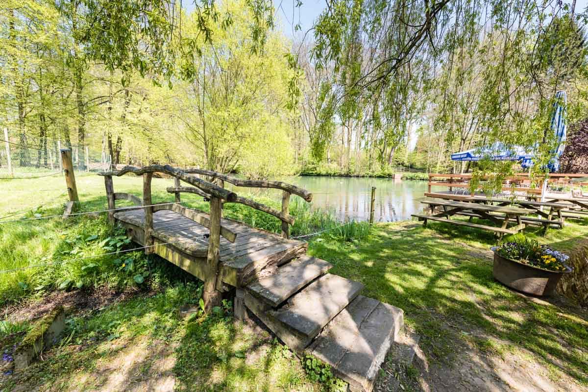 Der Seeve Radweg in Jesteburg