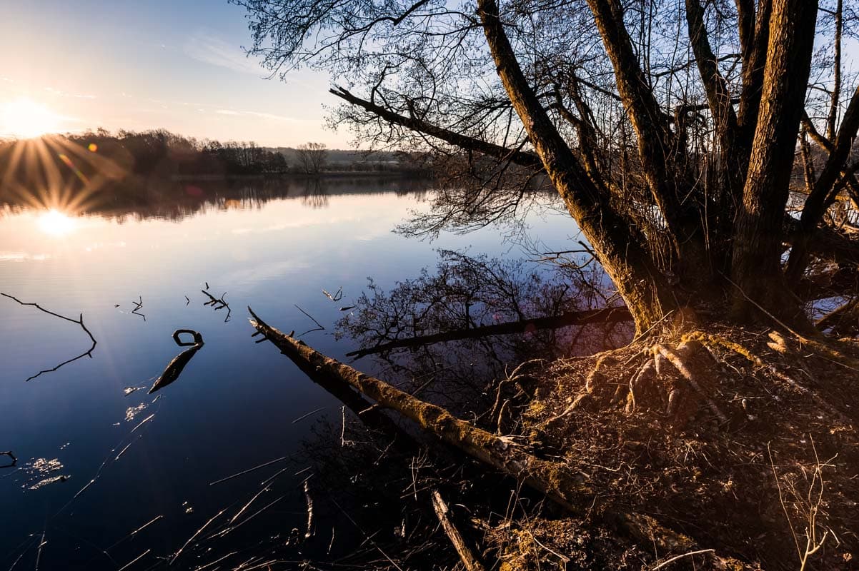 Vogelschutzgebiet Jastorer See bei Bad Bevensen in der Lüneburger Heide